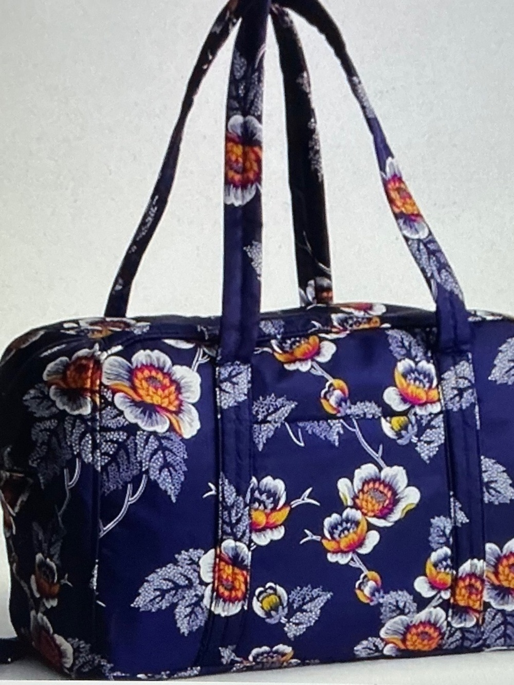 Vera Bradley Miramar Weekend in Seurat Floral Pattern